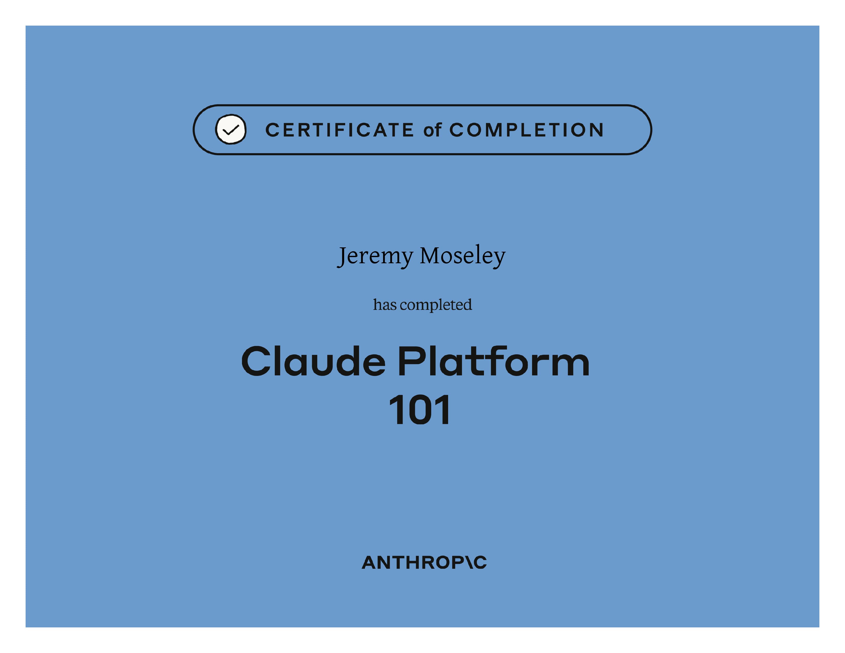 Claude Platform 101
