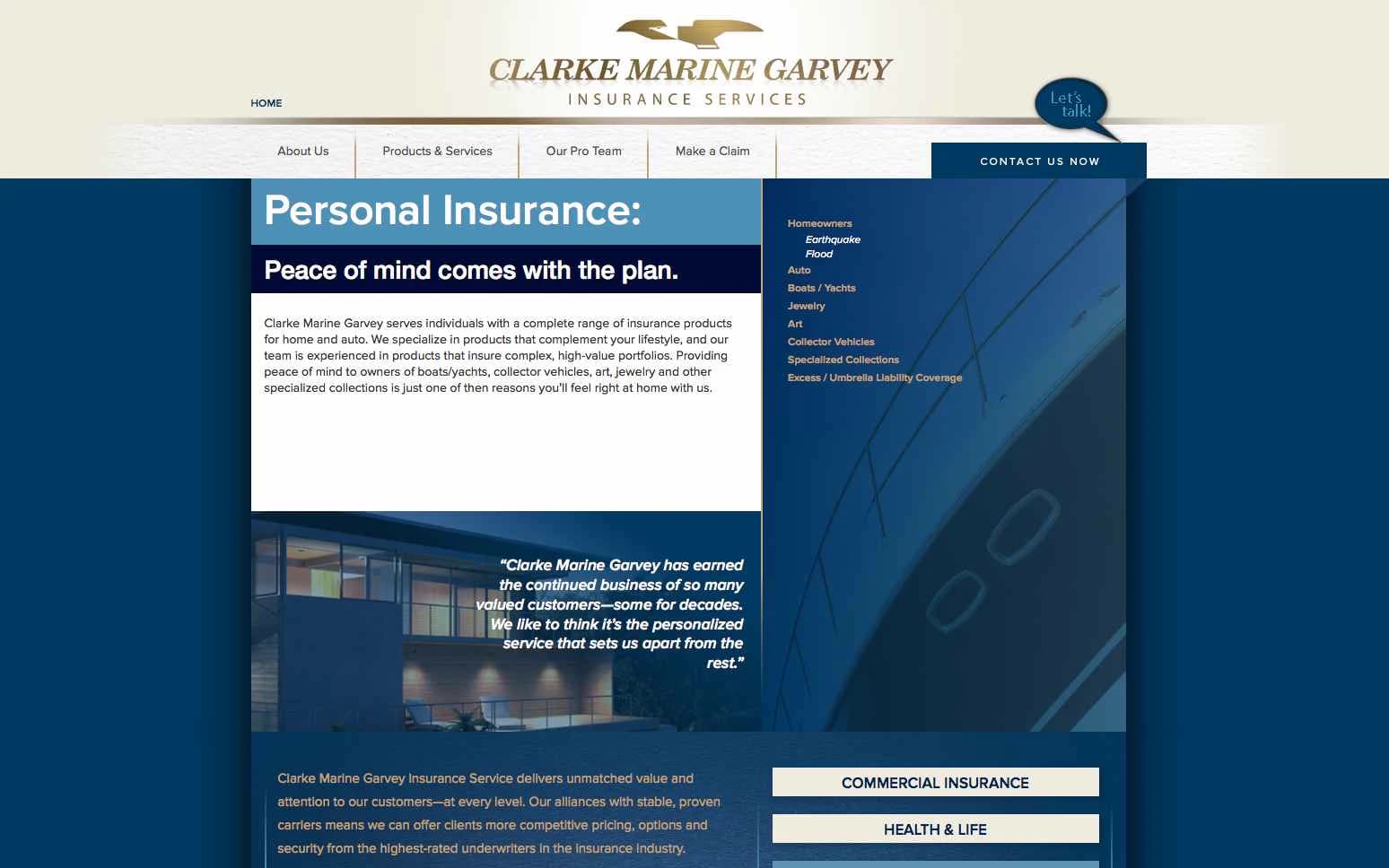 Clarke Marine Garvey - Insurance Services personal insurance