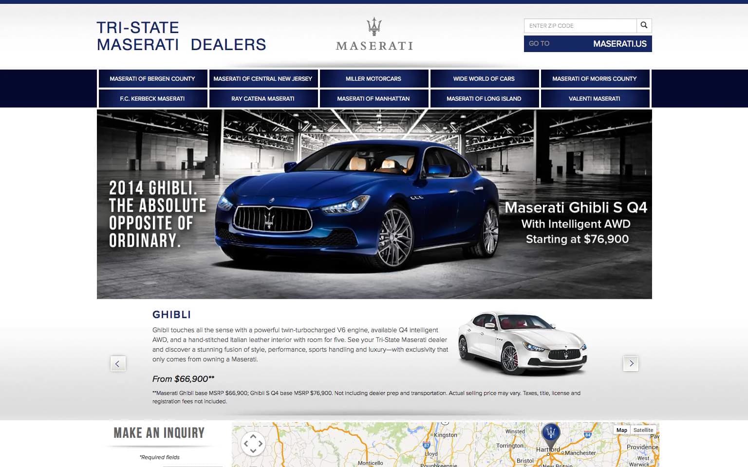 Maserati - Tri-State Dealers homepage