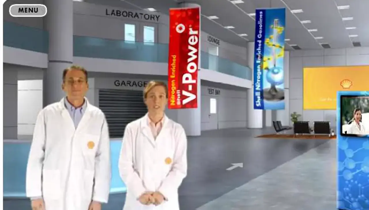Shell - Passionate Experts virtual lobby